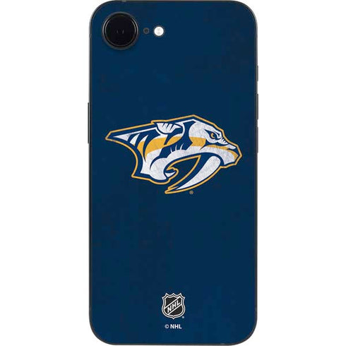 NHL Nashville Predators Distressed iPhone 16e Skin